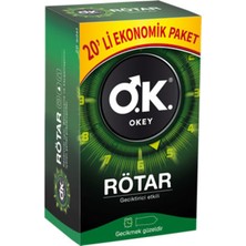 Berlinko Global Ok Rötar Prezervatif 20'li Paket