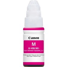 Canon GI-490M Kırmızı Orıjınal Mürekkep G1400 , G2400 , G3400 , G4400