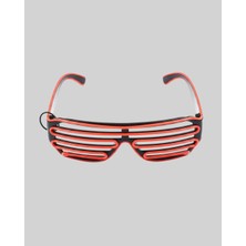 Shekip Jewellery Neon Gözlük Kırmızı