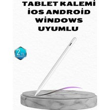 Shekip Jewellery Manyetik Dokunmatik Kalem – Bluetooth Gerektirmeyen, Type-C Şarjlı, iPad ve Android Uyumlu Hassa