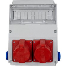 NE-AD Nead 2AD 3X25A / 2 Ad 1X16A Pano Prizli Kombinasyon Kutusu