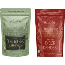 Tarihi Kadıköy Kahvesi Geleneksel Ikili Set (Menengiç & Osmanlı Dibek) 2X200 gr
