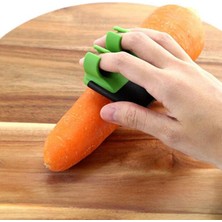 Safestore Parmak Tip Sebze Soyucu – Pratik Mini Çok Amaçlı Sebze Meyve Soyma Aparatı | Ergonomik, Kaymaz, Renkli Tasarım
