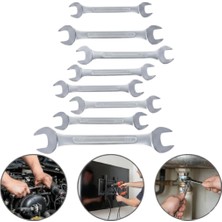 Shekip Jewellery Açık Ağız Kombine Anahtar Seti 8 Ölçü Dayanıklı Yapı