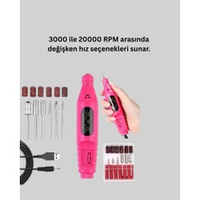 Shekip Jewellery 12V Çok Fonksiyonlu Tırnak Bakım Cihazı