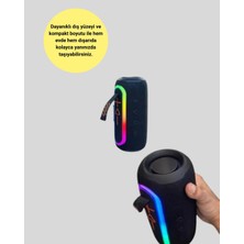 Shekip Jewellery Taşınabilir Şarjlı Bluetooth Hoparlör Güçlü Bas
