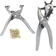 Shekip Jewellery Kemer Delme Pensesi 2li Set Deri Ürünler Için Pratik Delik Açma Aparatı