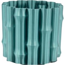 Shekip Jewellery 3D Parlak Yeşil Vazo