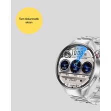 Shekip Jewellery Akıllı Saat Amoled Ekran Bluetooth Aramalı – Nabız, Uyku ve Spor Takipli