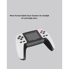 Shekip Jewellery Oyun Konsolu – 520 Dahili Oyun, Şarjlı, Tv Av Çıkışlı Mini Konsol