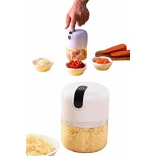 Shekip Jewellery Anneler Gününe Özel Hediye El Rondosu Doğrayıcı Şarjlı Taşınabilir