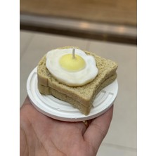 CHERIECHIC Home Breakfast Time! | Ekmek Üstü Yumurta Konsept Dekoratif Mum