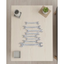 Shekip Jewellery Uzun Ömürlü Kombine Anahtar Seti 8 Parça