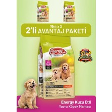 Dog food energy Kuzu Etli Yavru Köpek Maması 15 kg - 2 Adet