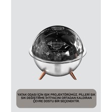 Shekip Jewellery Uzay Temalı Projeksiyonlu Nemlendirici USB Güçlü Gece Lambası