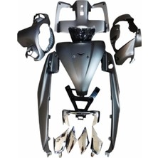 Tuğra GT Tvs JUPİTER125 Kaporta Seti Gri 13 Parça