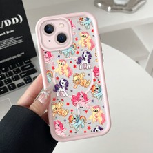 Ucuc iPhone 14 Plus Uyumlu Manyetik Halkalı Yarı Sayda Mat Kamera Koruma Anti-Darbe Silikon Kılıf