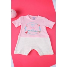 Ugly Duck 03-18 Ay Kız Bebek Pembe Golf Tulum