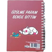By Cappi 17*24 Spiralli Defter 80 Yp Çizgili 3lü