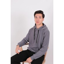 Five Pocket FP24B2124 Erkek Kapşonlu Kanguru Cepli Sweatshirt