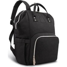 Termal Bölmeli Anne Bebek Çantası Siyah Renk