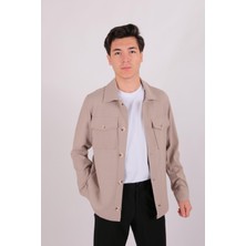 Twin Lion Twin Lıon 1033 Slimfit Dış Gömlek Mont