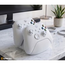 Bitenzo 3D Çiftli Xbox Kontrolcü Tutucu, Masaüstü Oyun Kolu Standı