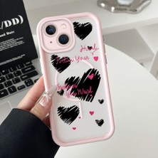 Ucuc iPhone 14 Uyumlu Manyetik Halkalı Yarı Sayda Mat Kamera Koruma Anti-Darbe Silikon Kılıf