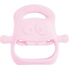 Pembe Bebek Silikon Diş Kaşıyıcı
