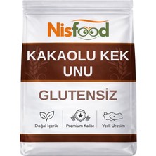 NisFood Glutensiz Kakaolu Kek Unu - 1 kg