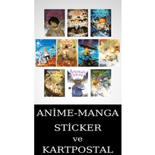 Gerekli Şeyler Yayıncılık Vadedilmiş Yokyer 6-7-8-9-10-11-12-13-14-15 Manga Seti (10 Kitap) / Anime-Manga Sticker ve Kartpostal Hediyeli