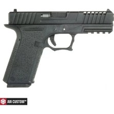 Cybergun Aw GLOCK17 Mos Siyah VX7110 Gbb Airsoft Tabanca Reddot Yuvalı