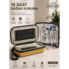 Thermobag Gold Insülin Hormon Taşıma Çantası, 25X15X10 Cm, Neopren Dış Kaplama, Izotermik Iç Yalıtım, 18 Saat