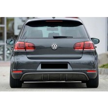 Tuning Vadisi Golf 6 Rieger Difüzör Piona Black 2008 2009 2010 2011 2012 Çıkışsız