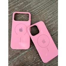 Madam Case Iphone 17 Pro Max Uyumlu Pembe Renk M-Safe Özellikli Silinebilir  Kir Tutmayan Içi Kadife Lansman Kılıflar