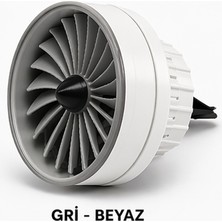 Nuka 3D Turbo Fan Araç Koku Haznesi – Havalandırma Klipsli, Yeniden Doldurulabilir
