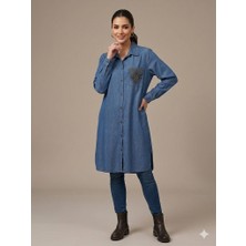 Centilmen Femina Boncuk Işlemeli Tunik 64037