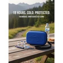 Thermobag Hormon Enjektör Taşıma Çantası, 25X15X10 Cm, Soğuk Zincir, 18 Saat Koruma
