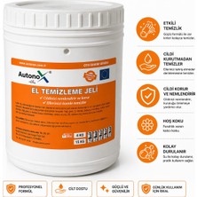 Autonox Sanayi Tipi El Temizleme Jeli ve Kremi 4 kg – Cilt Bakım Destekli Yağ, Gres ve Ağır Kir Sökücü
