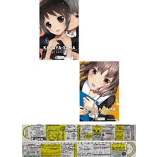 Akılçelen Kitaplar Kaguya-Sama 6-7. Ciltler Manga Seti + Özel Cetvel
