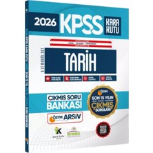İnformal Yayınları Informal Yayınları 2026 Full Kpss Lisans-Önlisans-Ortaöğretim Tarih’in Kara Kutusu Ösym Çıkmış Soru Bankası Son 15 Yıl