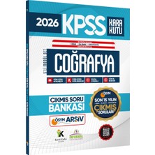 İnformal Yayınları Informal Yayınları 2026 Full Kpss Lisans-Önlisans-Ortaöğretim Coğrafya’nın Kara Kutusu Ösym Çıkmış Soru Bankası Son 15 Yıl