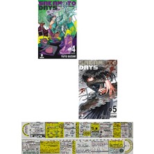 Kurukafa Yayınları Sakamoto Days 4-5. Ciltler Manga Seti + Özel Cetvel