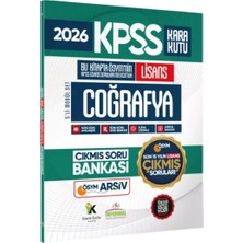 İnformal Yayınları Informal Yayınları 2026 Full Lisans Kpss Lisans Coğrafya Kara Kutu Ösym Çıkmış Soru Bankası Son 15 Yıl (Sadece Lisans)