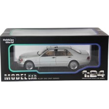 Hobbiez World Bmw M3 E30 Premium Die-Cast Beyaz 1/24 Model Araba