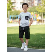 Popolin Erkek Çocuk Şortlu Takım