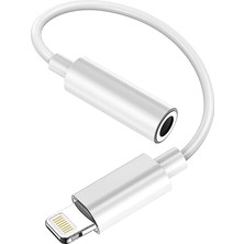 GUNKES Lightning To 3.5mm Aux Dönüştürücü iPhone Kulaklık Jack Çevirici Araç Ses Adaptörü