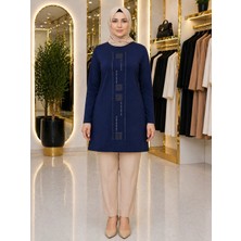 Mutlu City Orta Taş ve Üzeri Anne Penye Tunik 30641