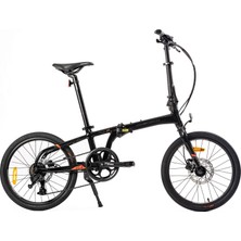 Geotech Fold Up 20.4 20 Jant 8 Vites Hd Katlanır Bisiklet - Siyah
