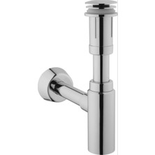 Artema A45154 Lavabo Sifon Seti, T Tipi, Krom